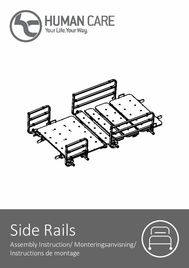 Assembly instructions side rails